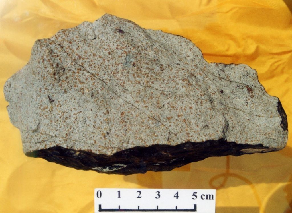 Un frammento del meteorite Suizhou