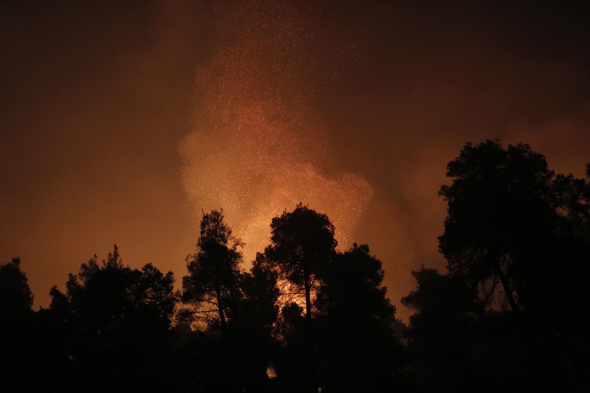 incendi grecia evia