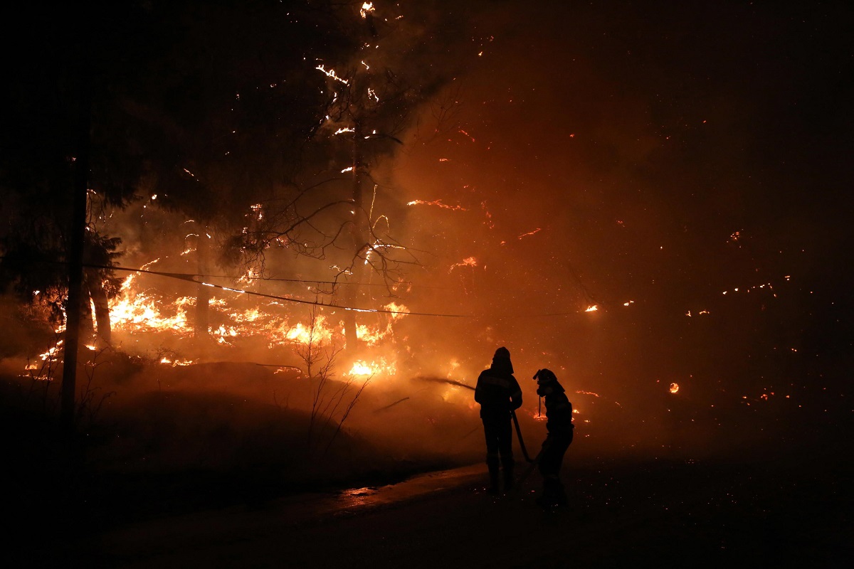 Incendi in grecia