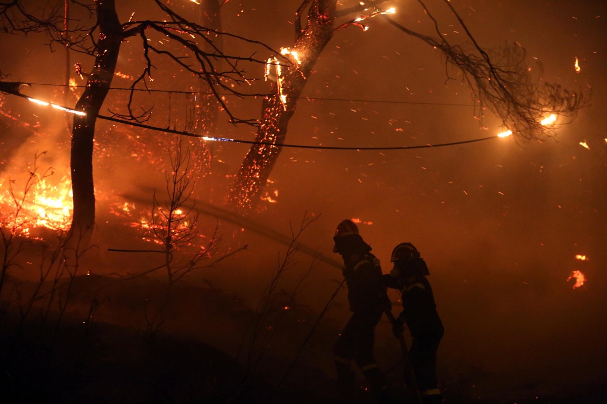 Incendi in grecia