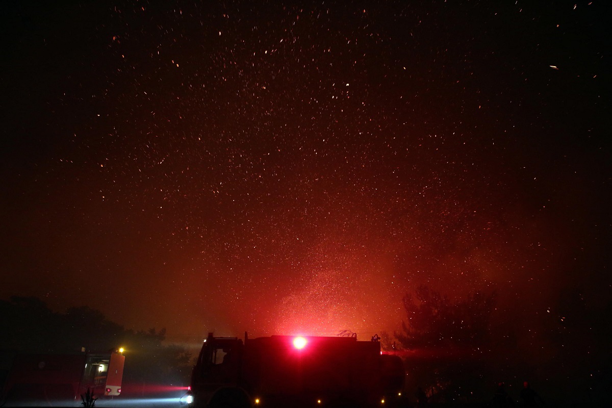 Incendi in grecia