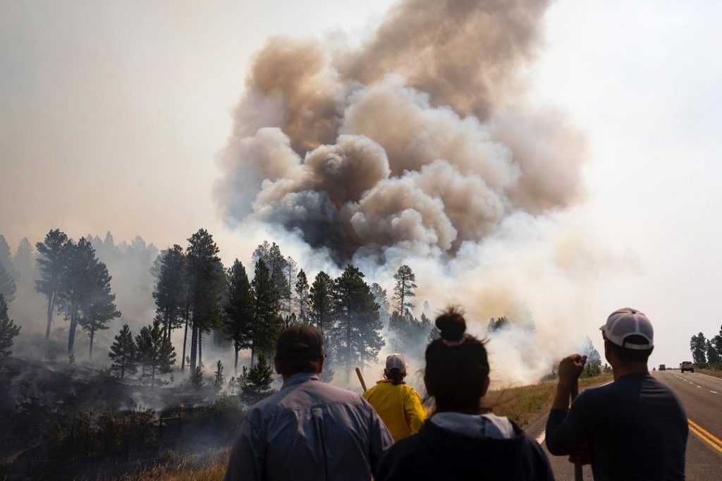 incendio Montana