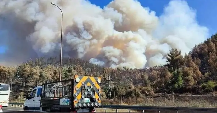 incendio gerusalemme