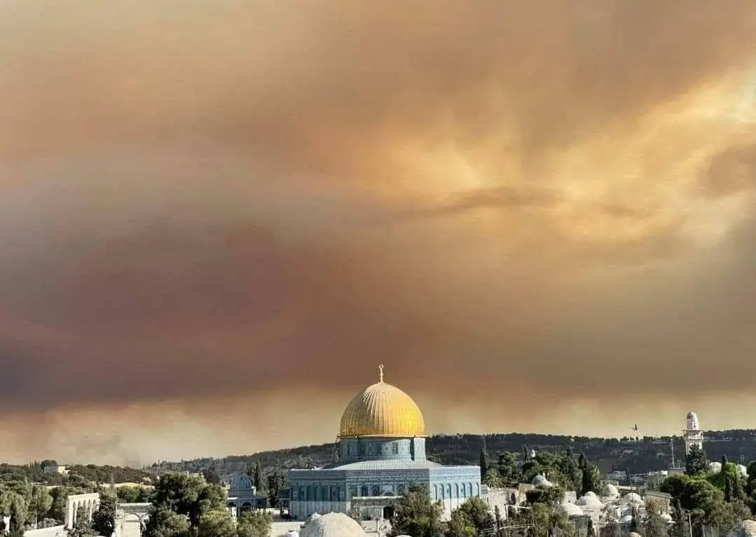 incendio israele