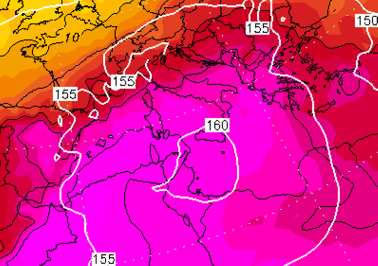 meteo caldo record martedì 10 agosto