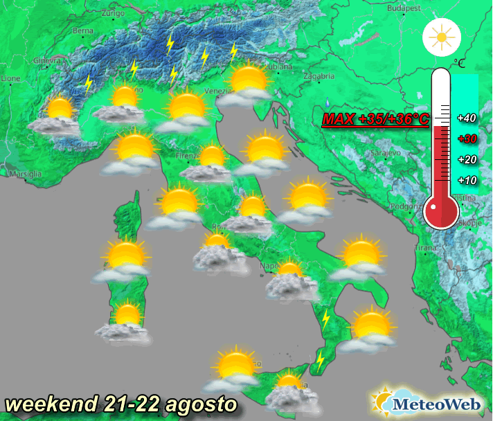 Previsioni Meteo: Fine Settimana Estivo, Piacevole E Tipicamente ...