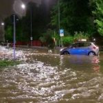 Notte di forte maltempo in Lombardia: il Lura esce dagli argini a Lainate, esondato il Seveso a Milano [FOTO]