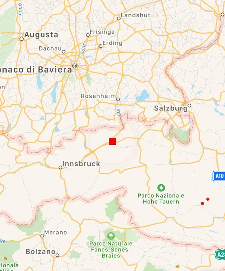 terremoto austria 16 agosto 2021