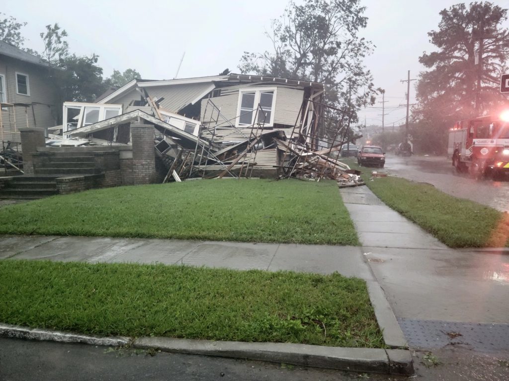 uragano ida louisiana