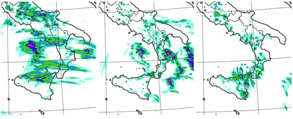 allerta meteo sud italia 4 e 5 settembre 2021