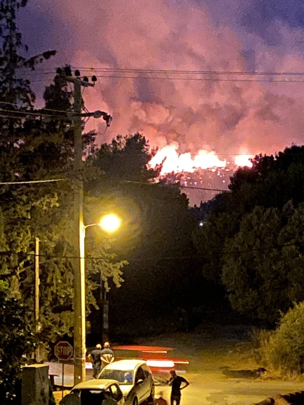 incendio Nea Makri Grecia Atene