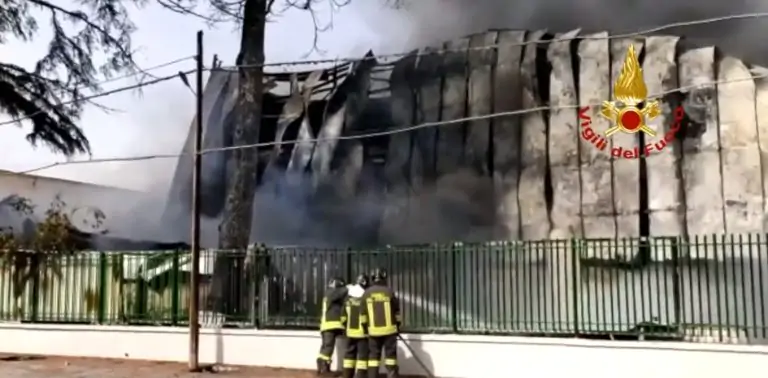 incendio caserta