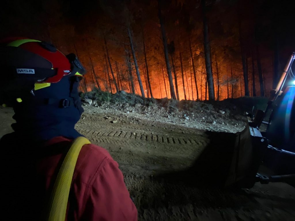 incendio galizia Spagna