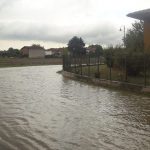 Maltempo, picchi di oltre 130mm in Piemonte: allagamenti e danni ai tetti a Isola Sant’Antonio – FOTO