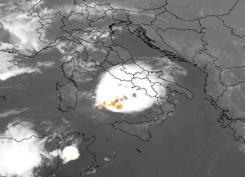 maltempo mcs temporalesco italia 3 settembre 2021