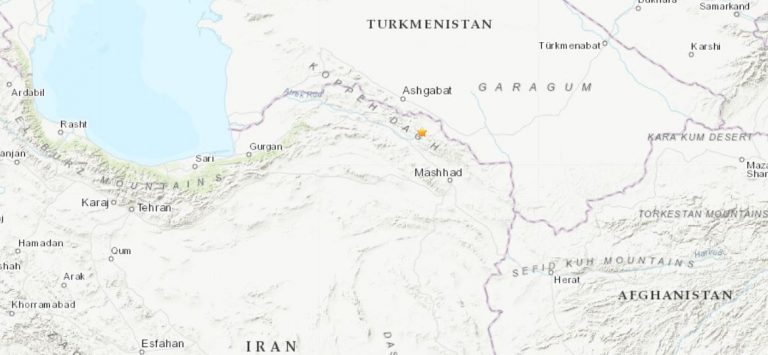 terremoto iran