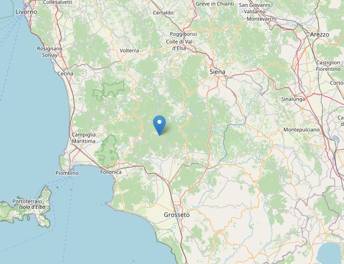 terremoto oggi toscana