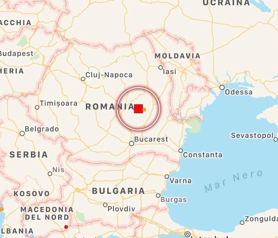 terremoto romania