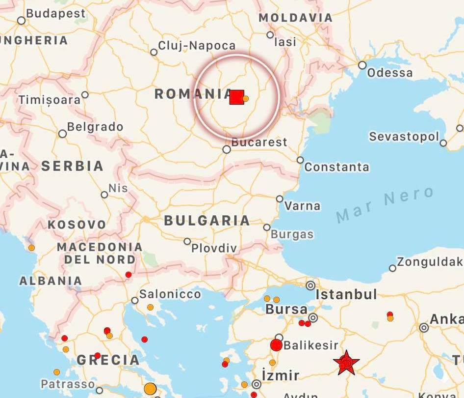 terremoto romania