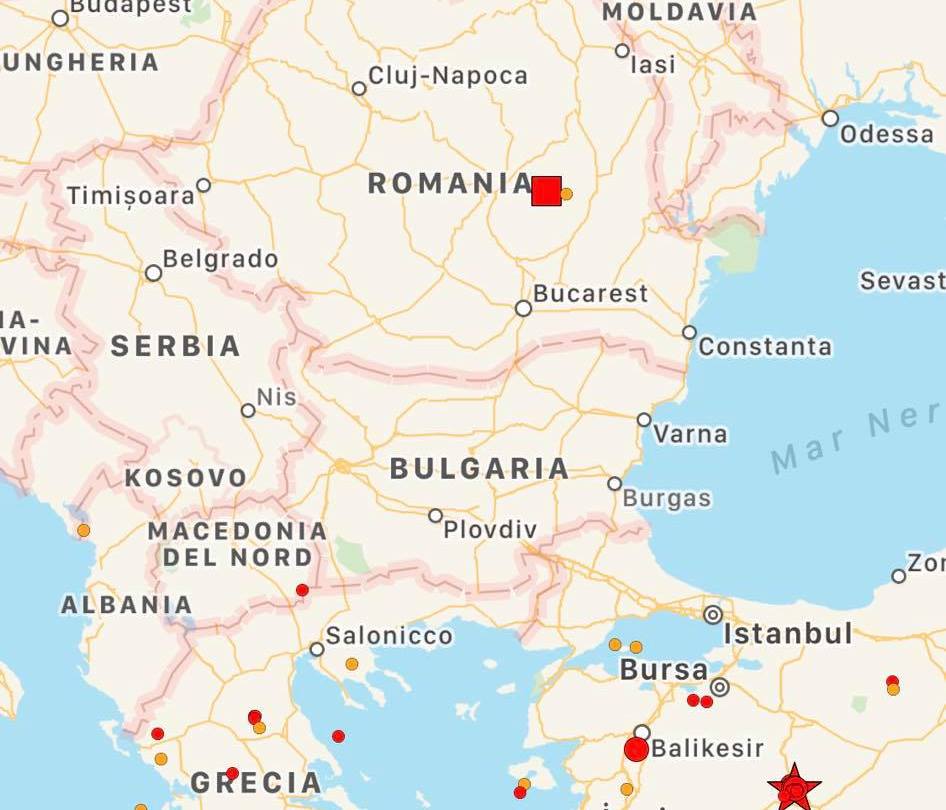 terremoto romania