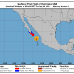 La tempesta Olaf si rafforza in uragano e si dirige verso il Messico: rischio alluvioni e frane nella Baja California