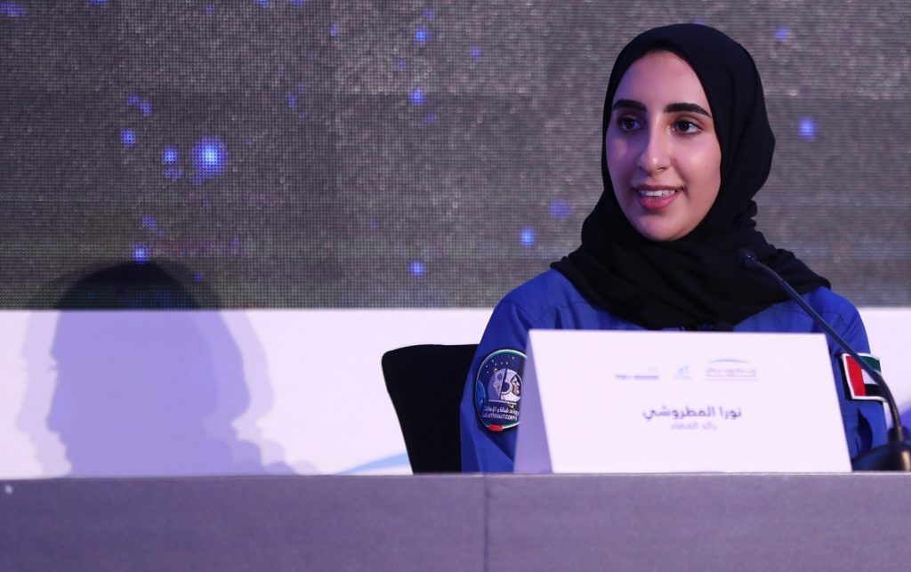 Nora Al Matrooshi astronauta eau