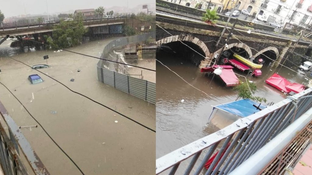 alluvione catania 26 ottobre 2021