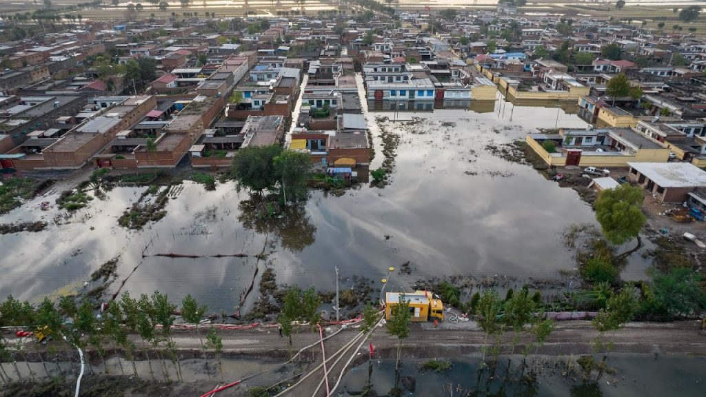 alluvione cina shanxi