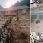 Alluvione in Liguria, situazione critica in Valbormida: esonda il Bormida, frane, smottamenti e strade danneggiate – FOTO