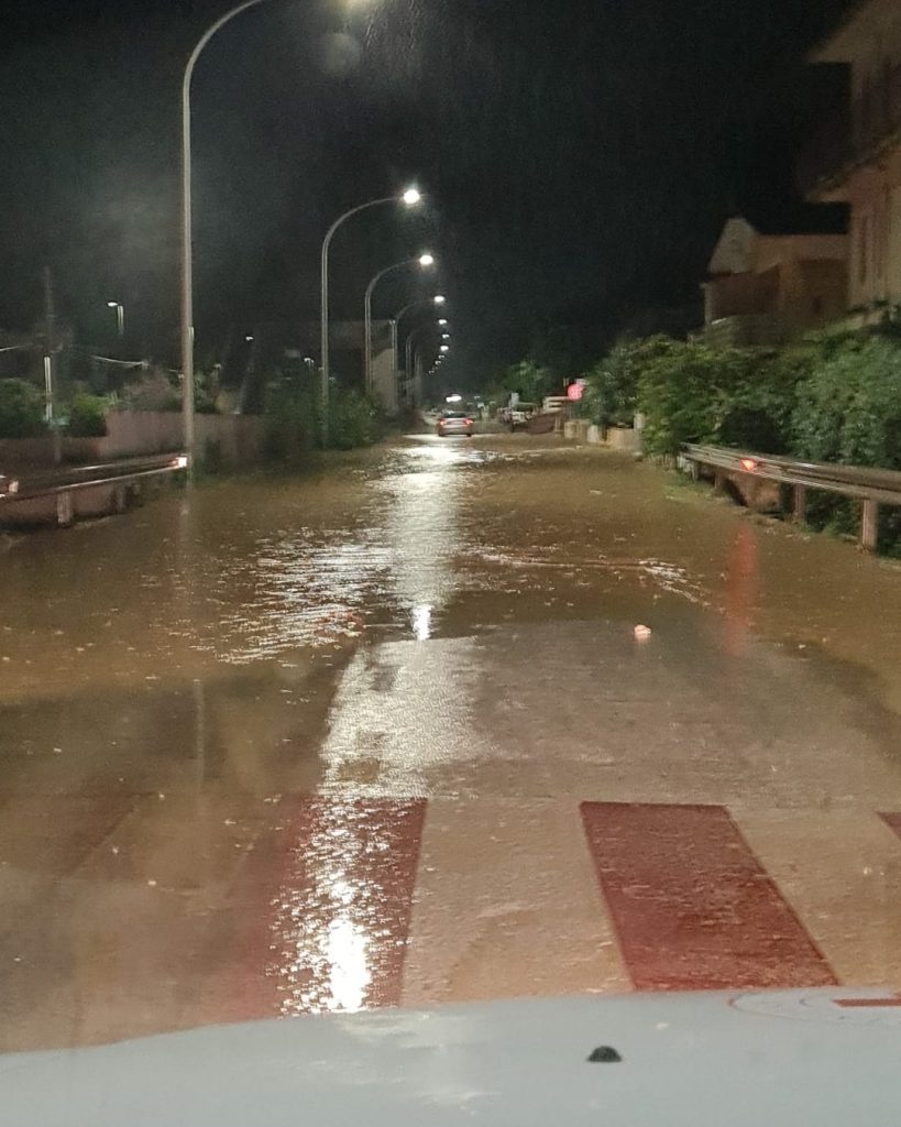 alluvione maltempo alcamo