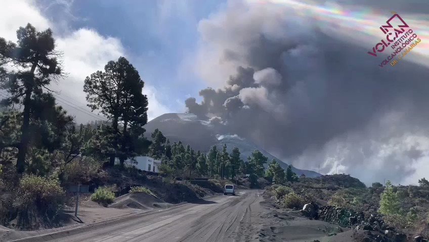 crollo cono cumbre vieja