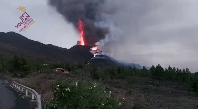 eruzione canarie la palma