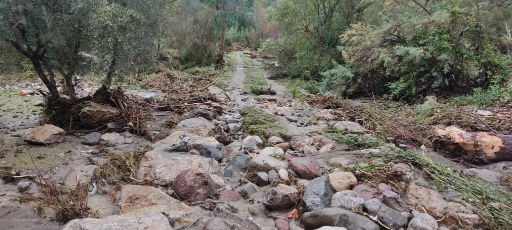 esondazione torrente Fitalia Nebrodi