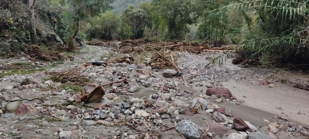 esondazione torrente Fitalia Nebrodi