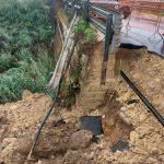 Uragano Mediterraneo in Sicilia: crolla parte laterale di un ponte a Caltagirone – FOTO