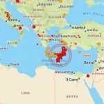Grecia, nuovo violento terremoto scuote Creta: paura anche ad Atene, in Turchia e Nord Africa [VIDEO, MAPPE e DATI]