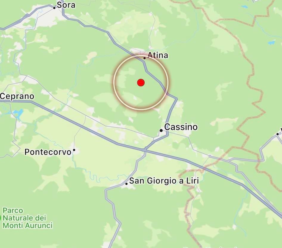 terremoto frosinone