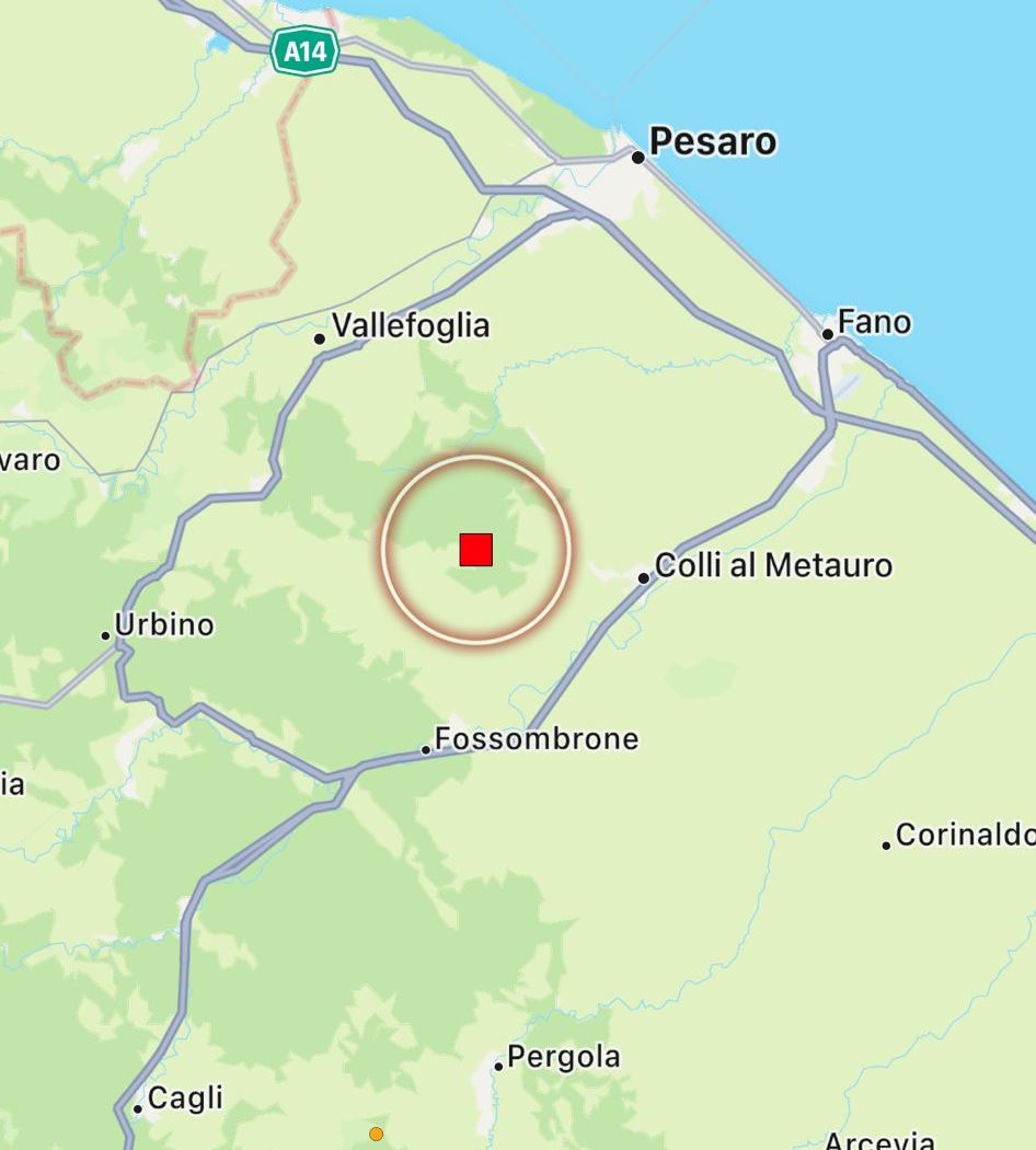 terremoto marche oggi