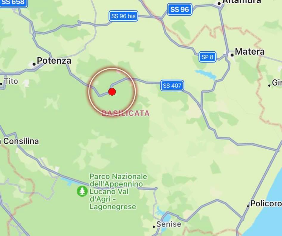 terremoto oggi puglia basilicata