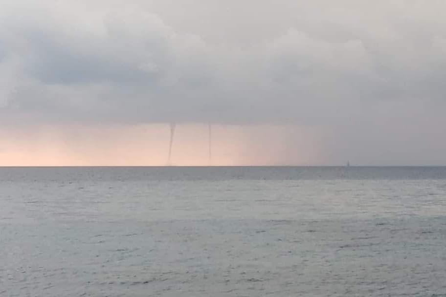 waterspout trapani