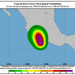 L’Uragano Rick punta il Messico: landfall tra Zihuatanejo e Lazaro Cardenas, si temono alluvioni lampo [MAPPE]