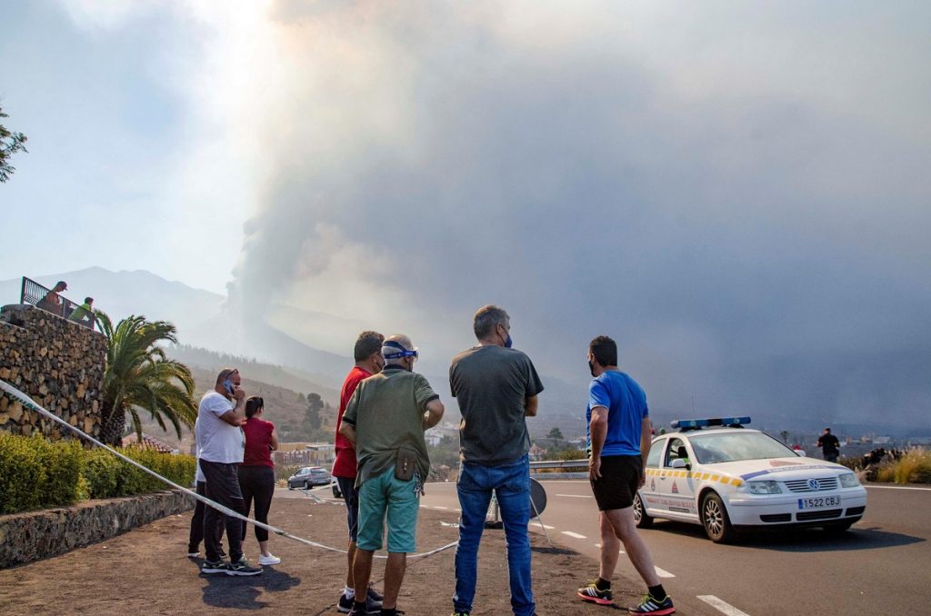 eruzione vulcano canarie