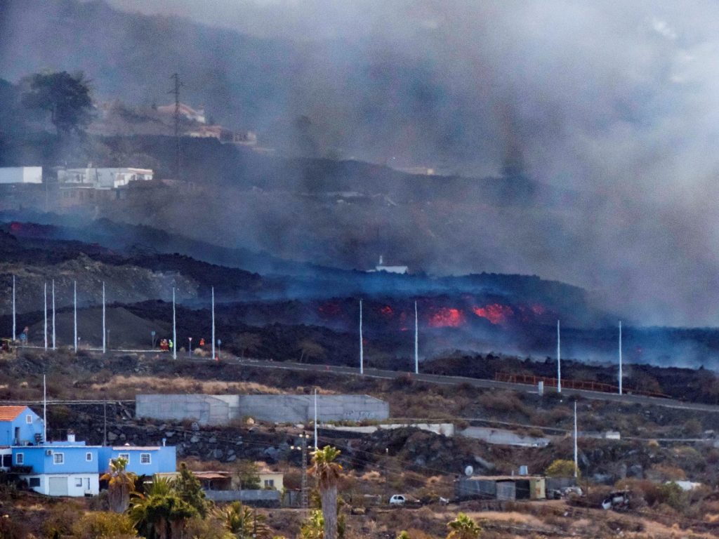 eruzione vulcano canarie