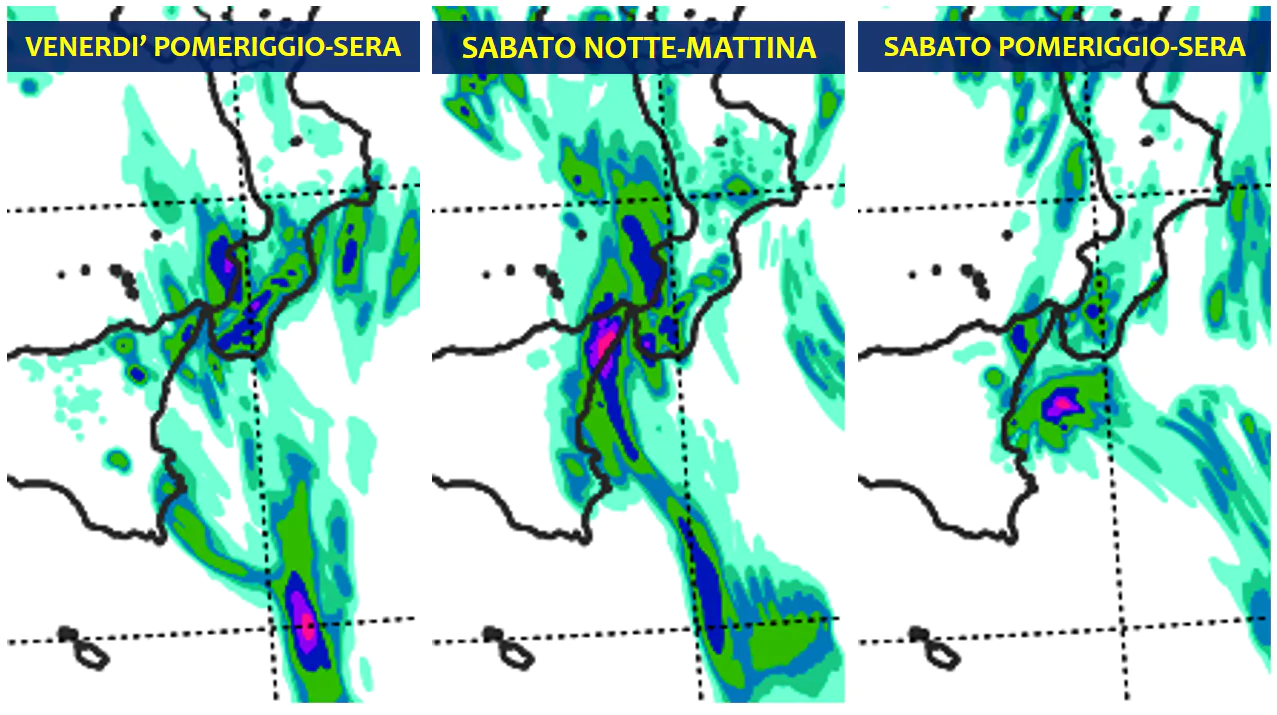 allerta meteo sicilia calabria