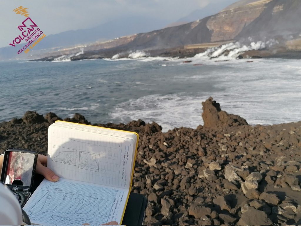 eruzione vulcano la palma