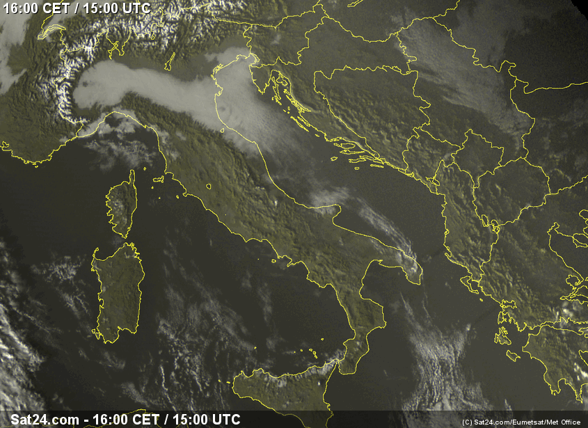 nebbia in pianura Padana