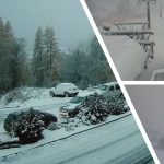 Maltempo, risveglio imbiancato sulle Alpi piemontesi: fitta nevicata ricopre Sestriere e Pragelato [FOTO]