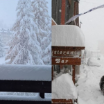 Forte maltempo in Piemonte, piogge insistenti e quasi un metro di neve sulle Alpi: quasi 140mm a Talucco – FOTO e VIDEO