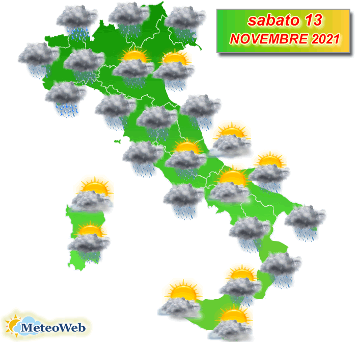 Previsioni Meteo: Impulso Instabile Nel Fine Settimana, Nuovo ...