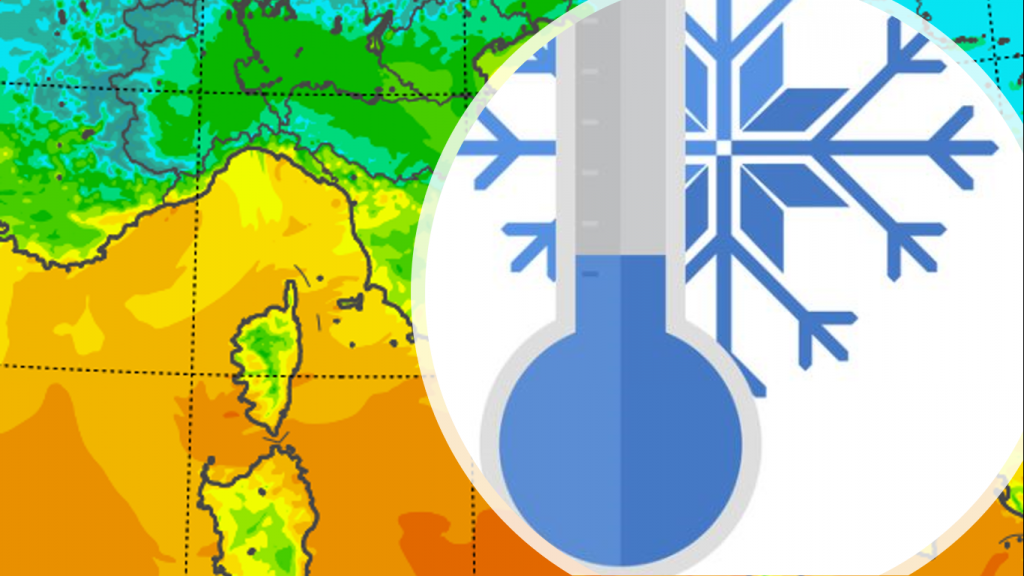 temperature minime italia oggi